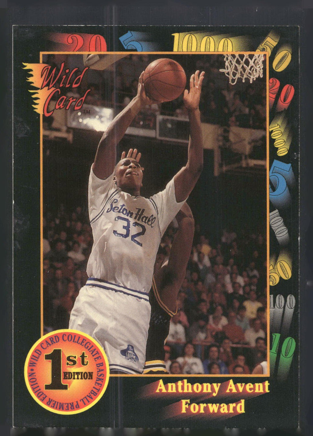 1991-92 Wild Card #6 Anthony Avent