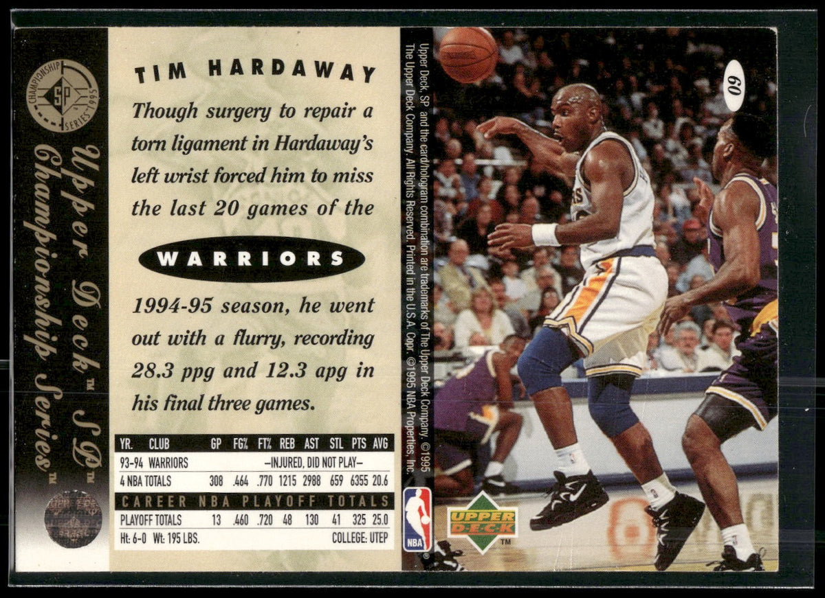 1994-95 SP Championship #60 Tim Hardaway