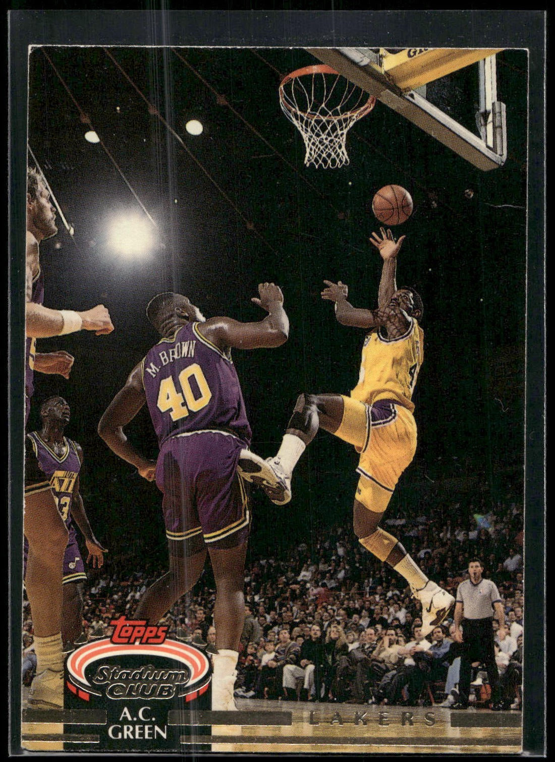 1992-93 Stadium Club #172 A.C. Green