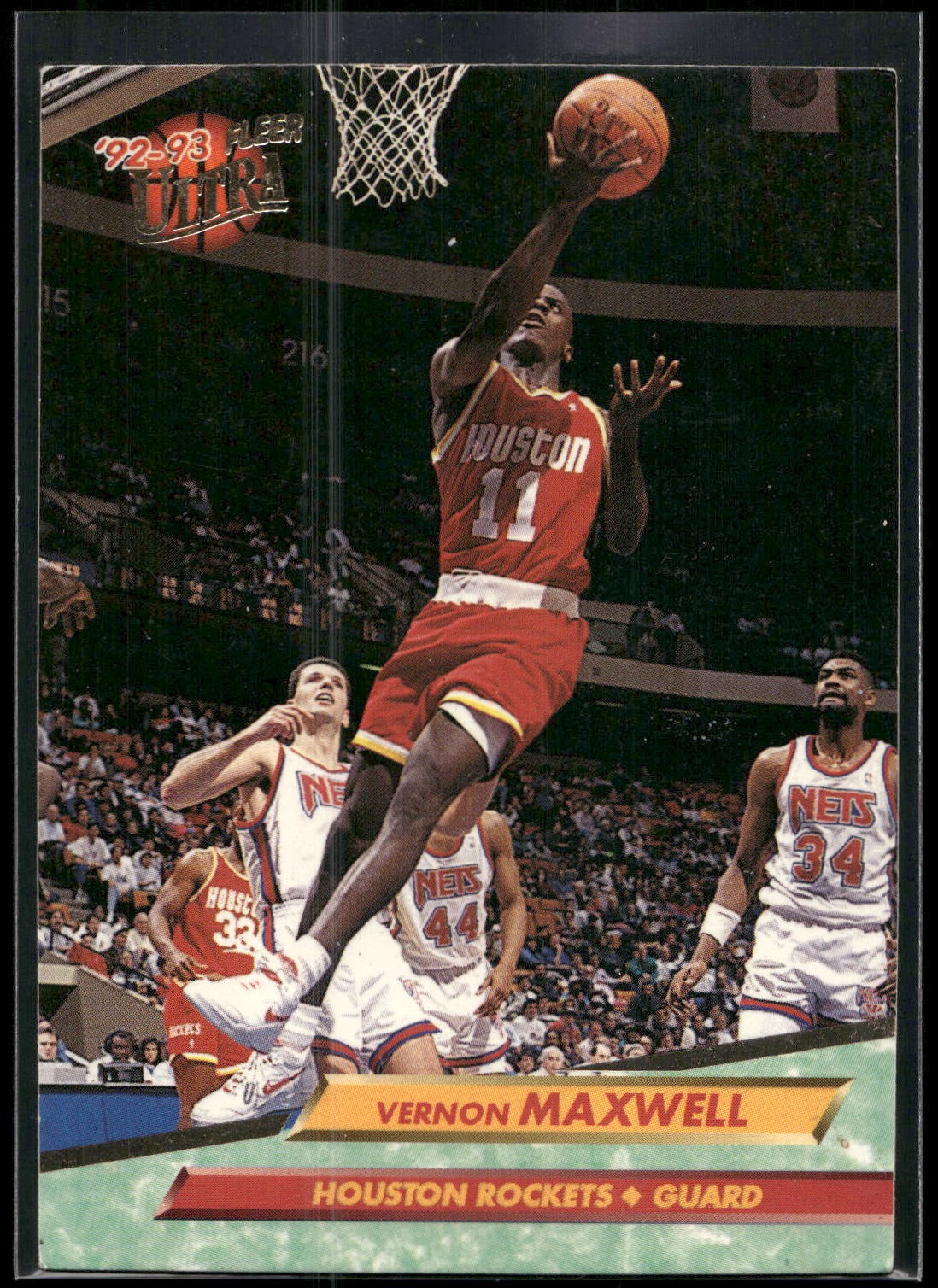 1992-93 Ultra #71 Vernon Maxwell