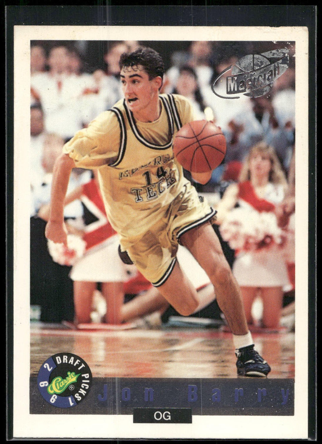 1992 Classic Draft Picks #25 Jon Barry