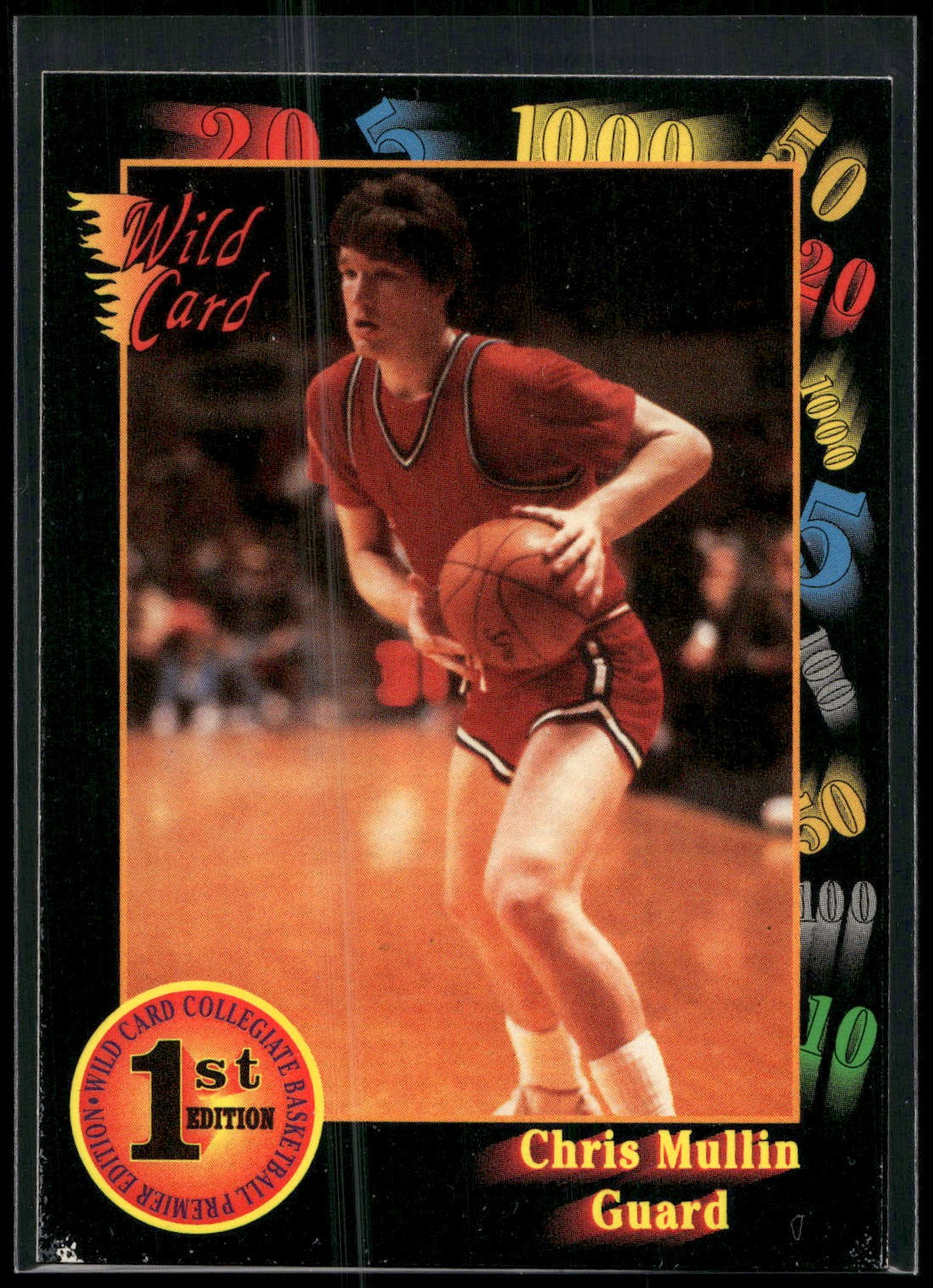 1991-92 Wild Card #13b Chris Mullin