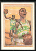 1990-91 Hoops #379 Xavier McDaniel