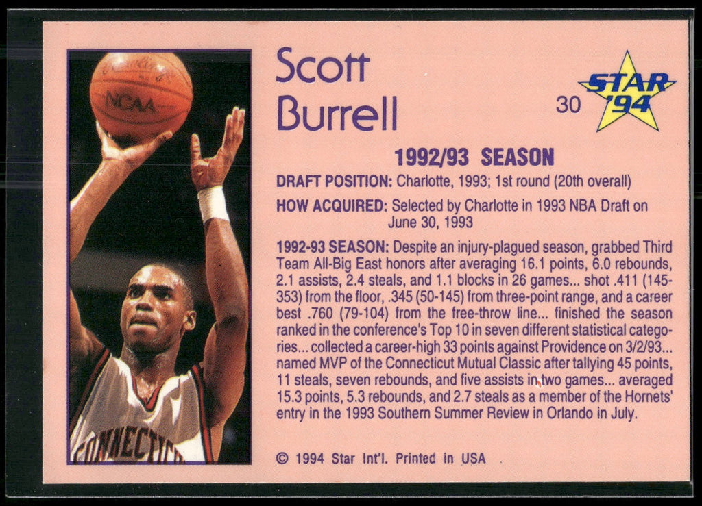 1993-94 Star #30 Scott Burrell