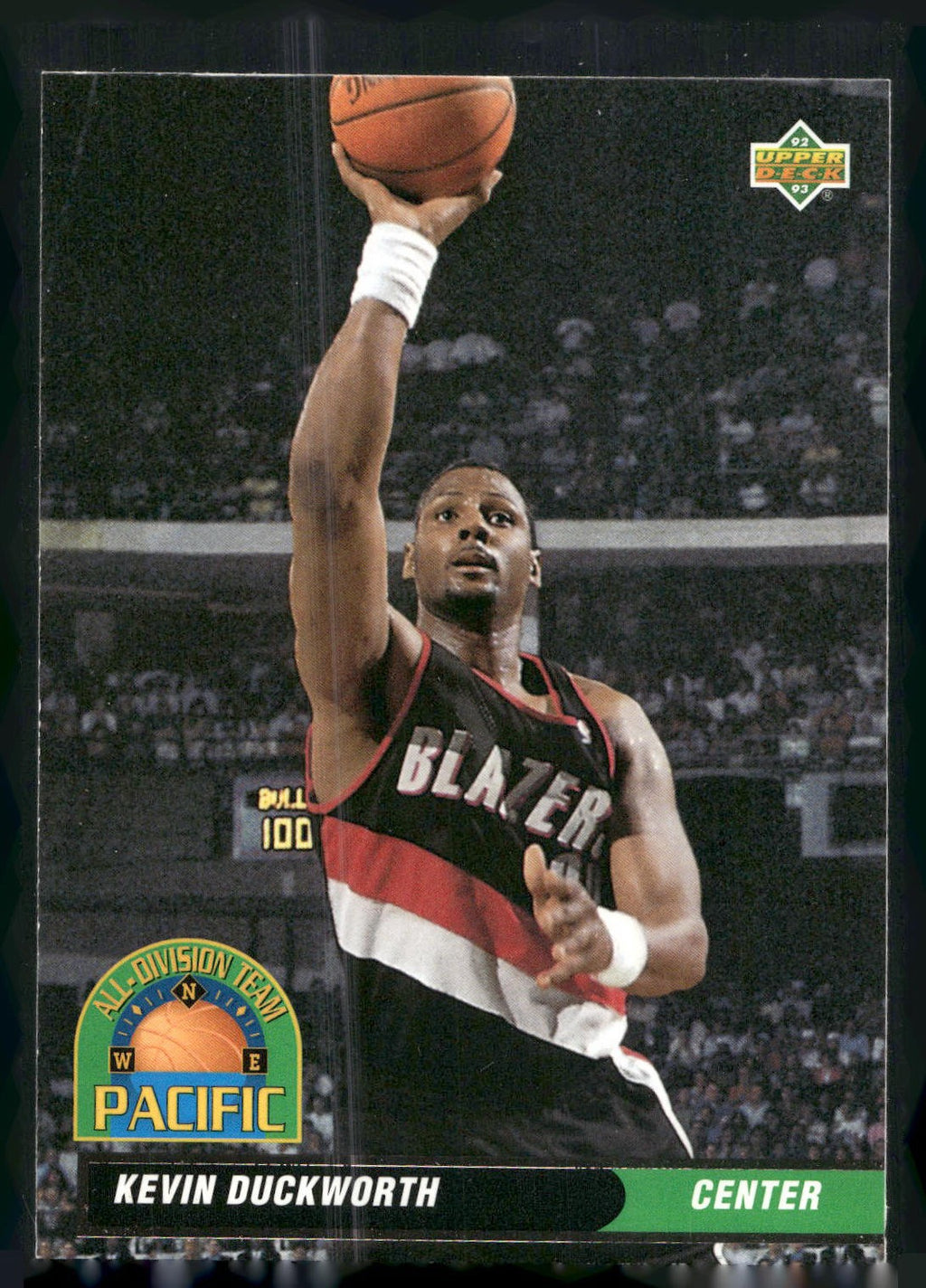 1992-93 Upper Deck #AD16 Kevin Duckworth All-Division Team