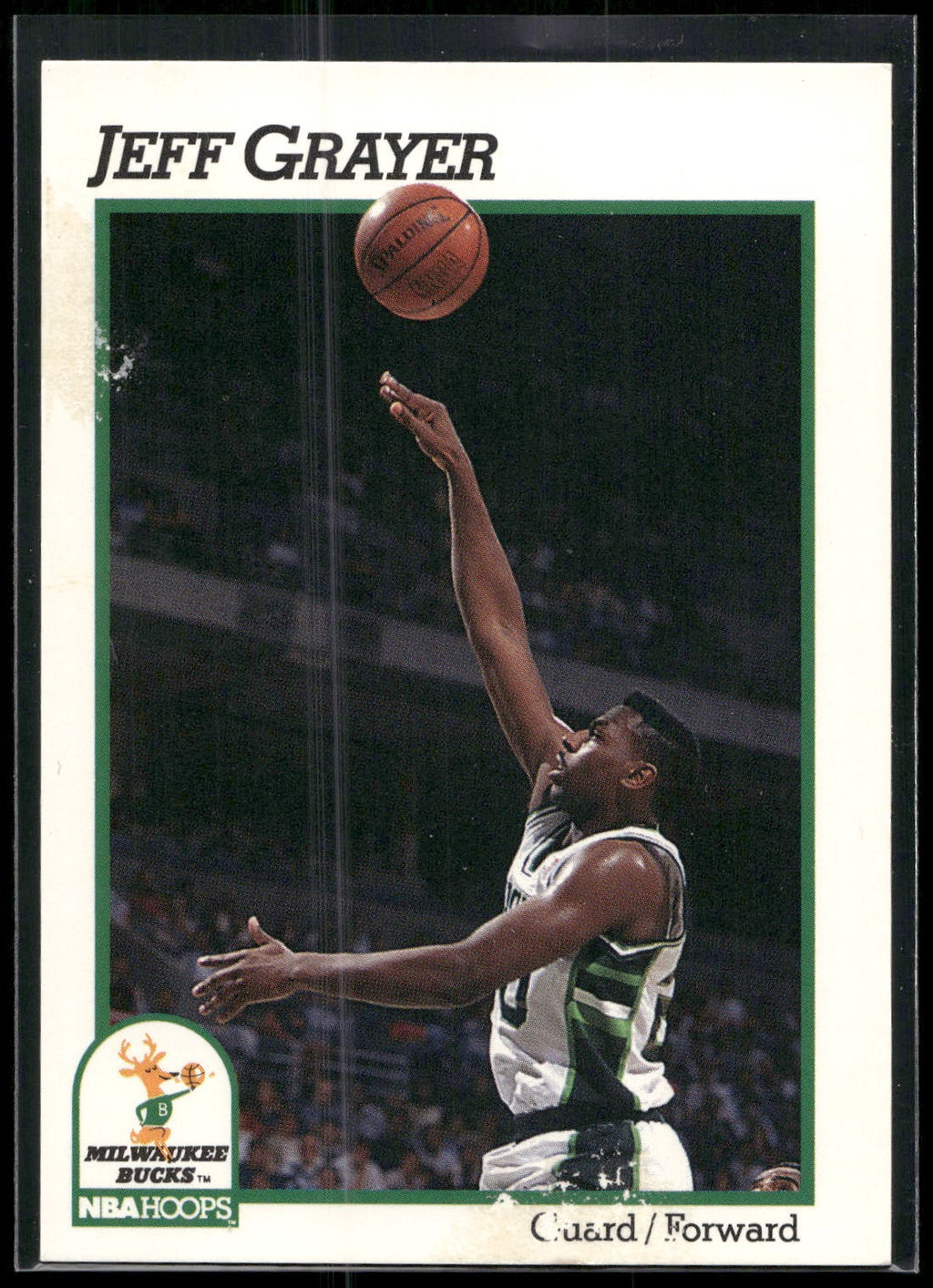 1991-92 Hoops #391 Jeff Grayer
