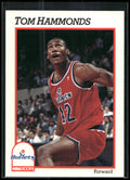 1991-92 Hoops #446 Tom Hammonds