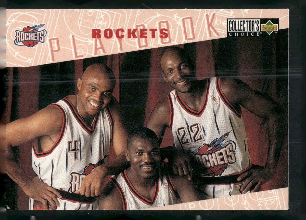 1996-97 Collector's Choice #376 Rockets Playbook PLAY