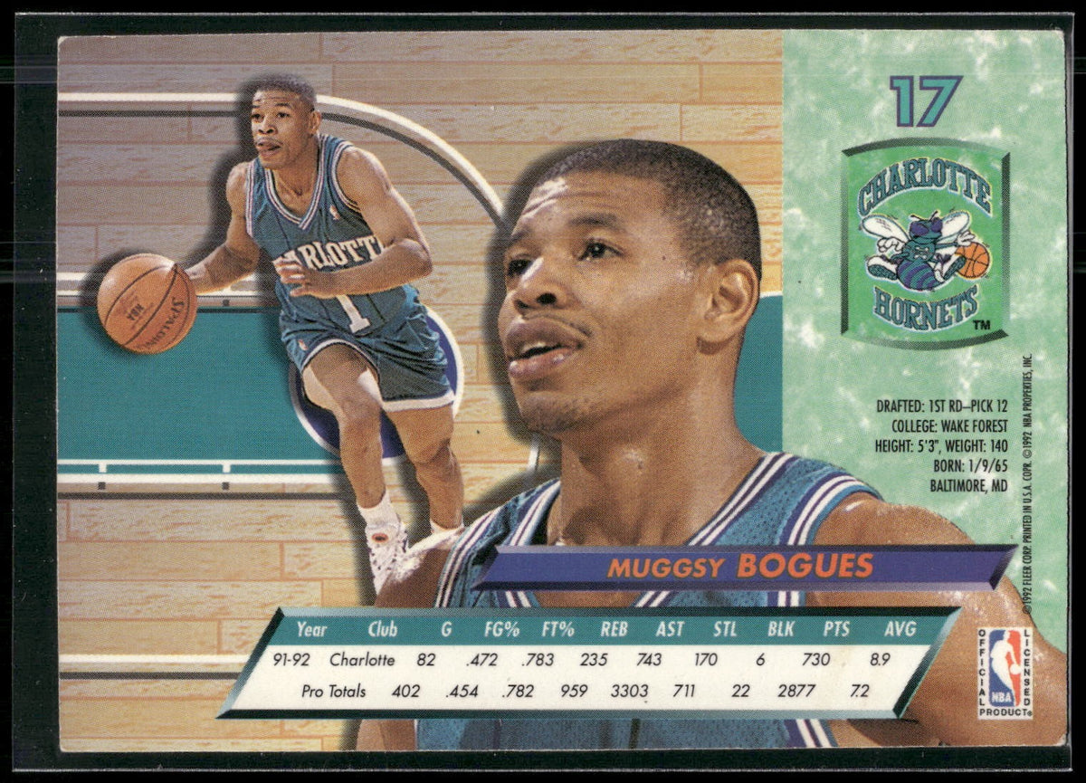 1992-93 Ultra #17 Muggsy Bogues