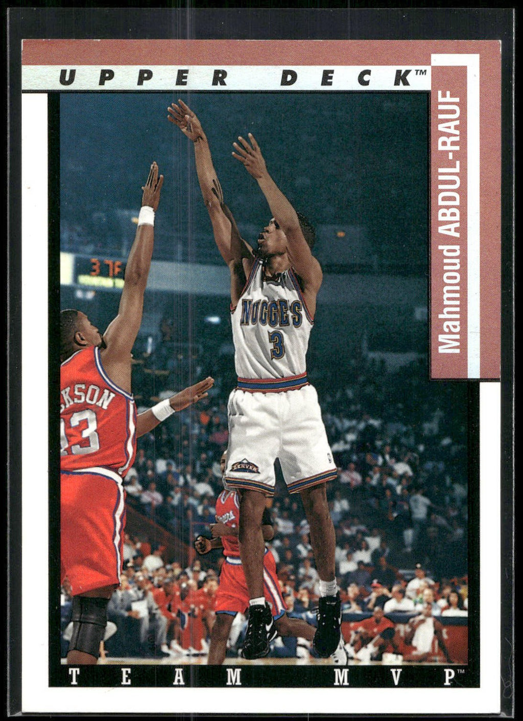 1993-94 Upper Deck #TM7 Mahmoud Abdul-Rauf Team MVP