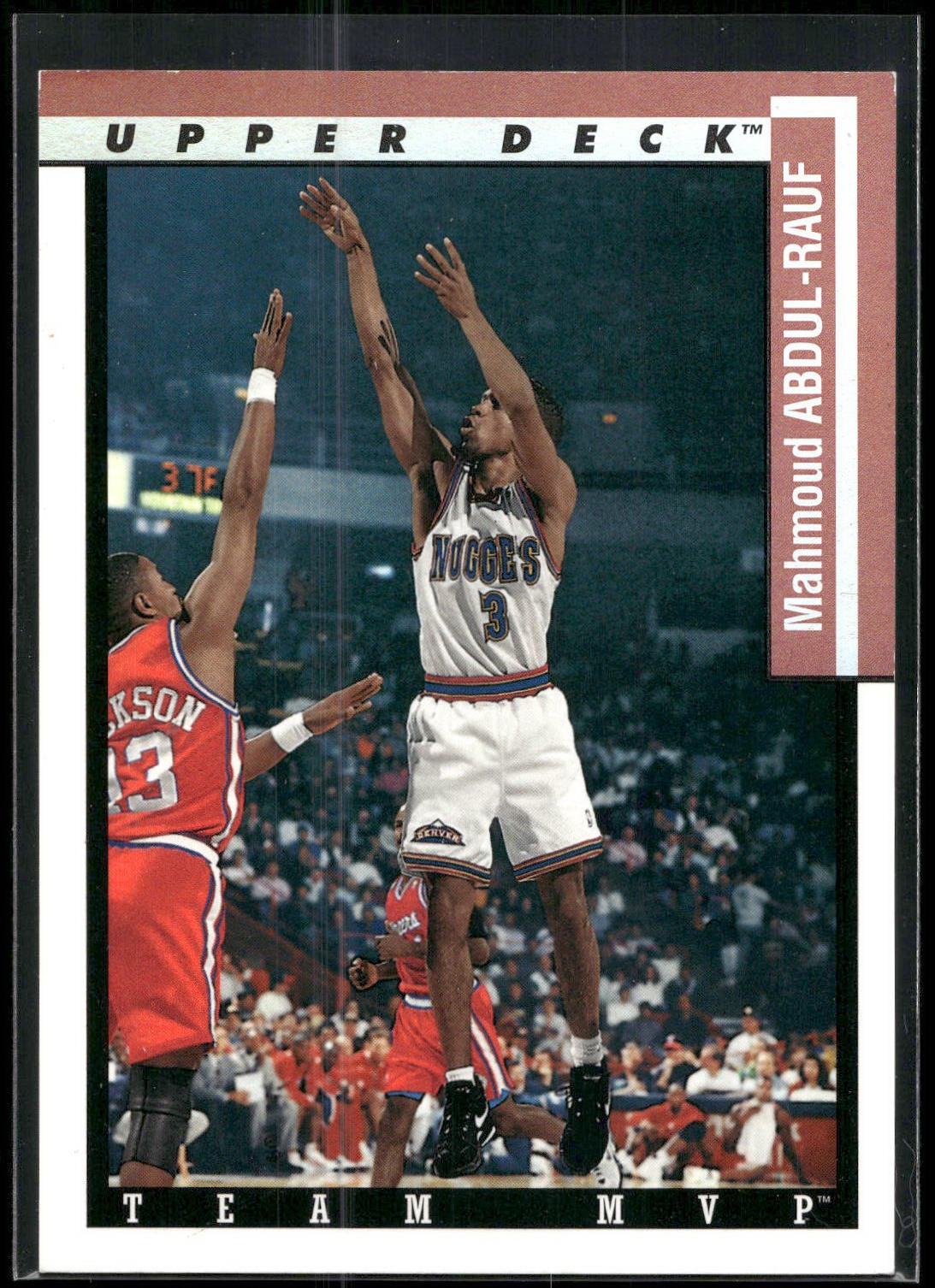 1993-94 Upper Deck #TM7 Mahmoud Abdul-Rauf Team MVP