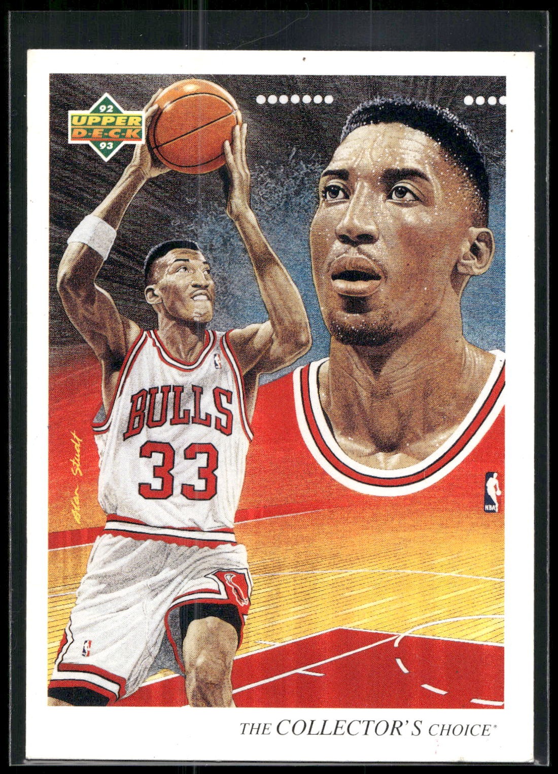 1992-93 Upper Deck #37b Scottie Pippen