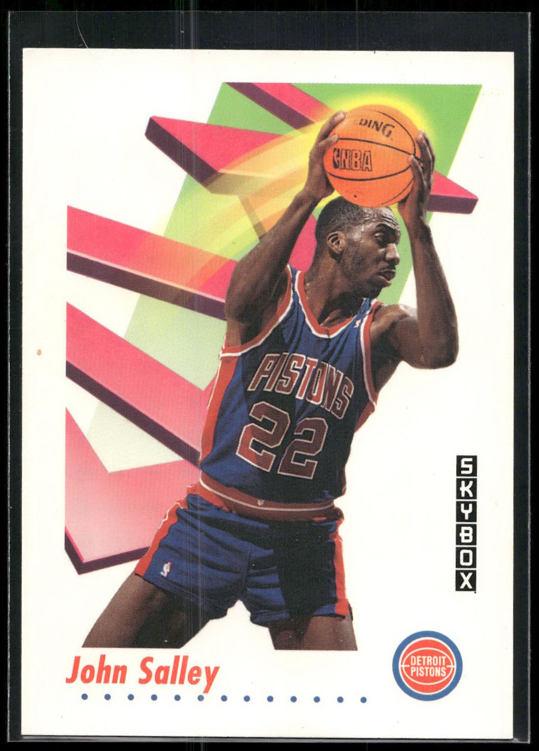 1991-92 SkyBox #87 John Salley