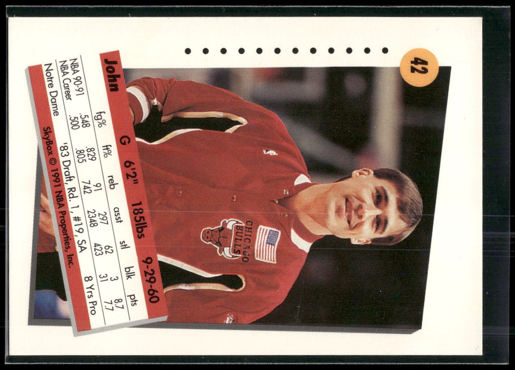 1991-92 SkyBox #42 John Paxson