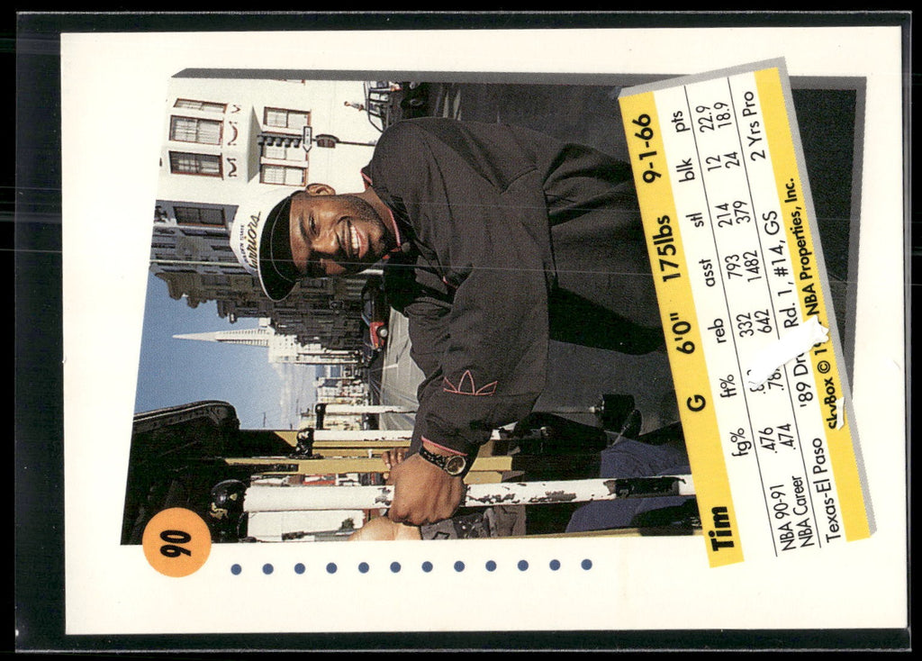 1991-92 SkyBox #90 Tim Hardaway