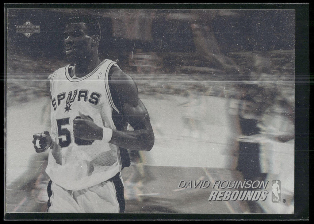 1991-92 Upper Deck #AW6 David Robinson Award Winner Holograms