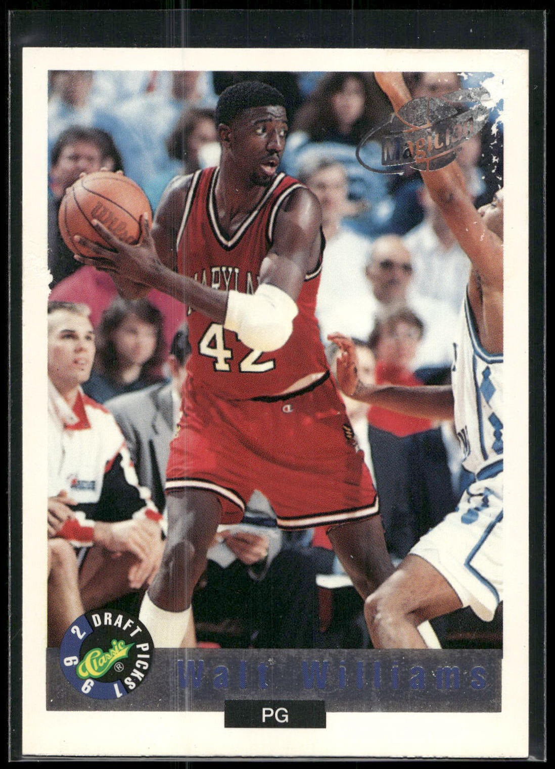 1992 Classic Draft Picks #BC10 Walt Williams Magicians