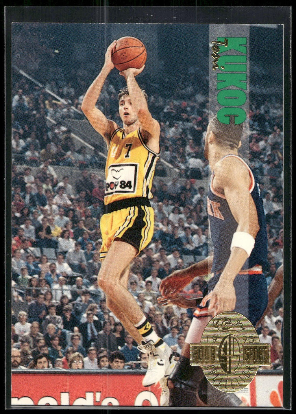 1993 Classic Four Sport #10 Toni Kukoc