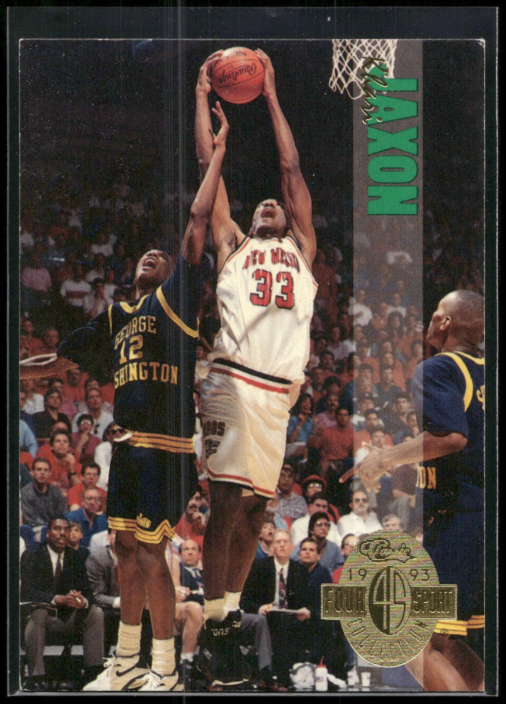 1993 Classic Four Sport #81 Khari Jaxon