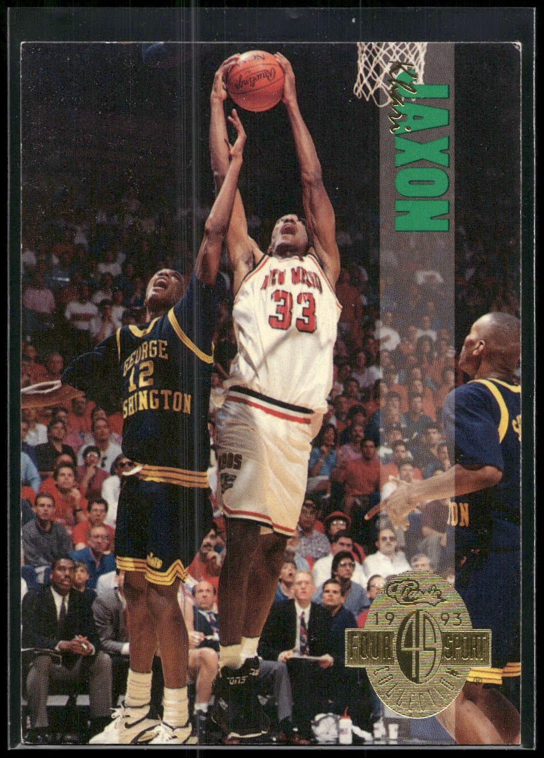 1993 Classic Four Sport #81 Khari Jaxon