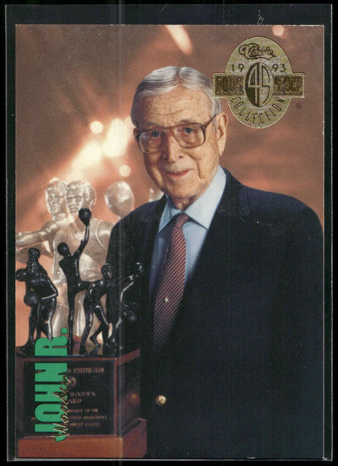 1993 Classic Four Sport #310 John R. Wooden