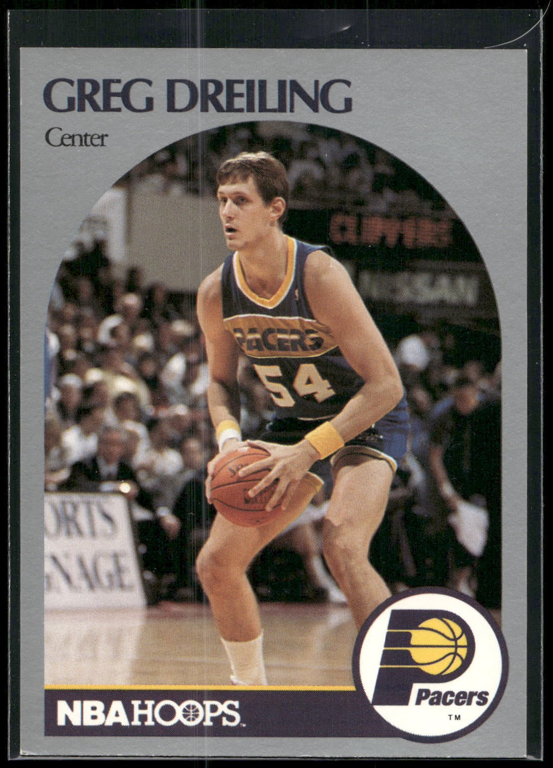 1990-91 Hoops #132 Greg Dreiling