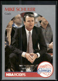 1990-91 Hoops #316 Mike Schuler