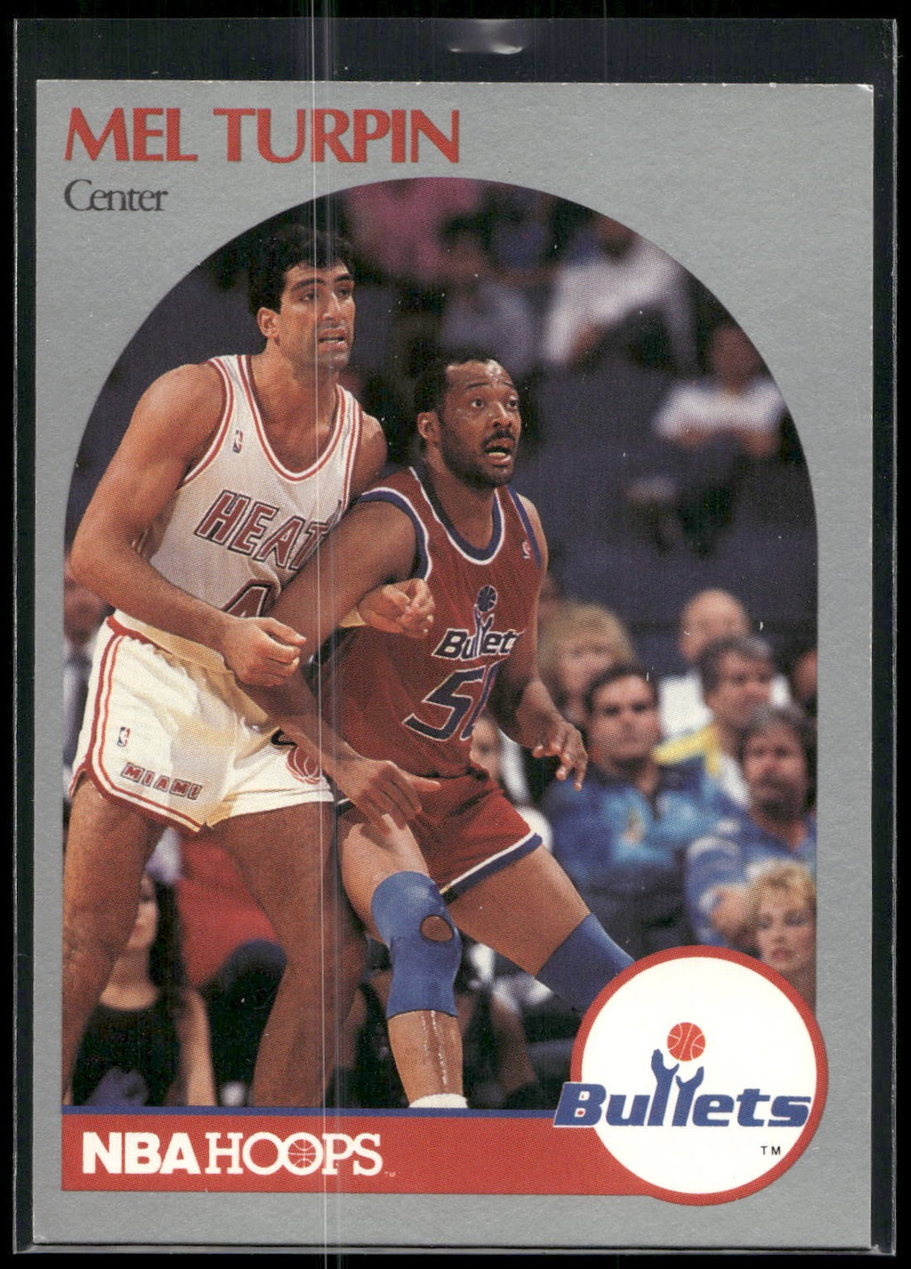 1990-91 Hoops #302 Mel Turpin