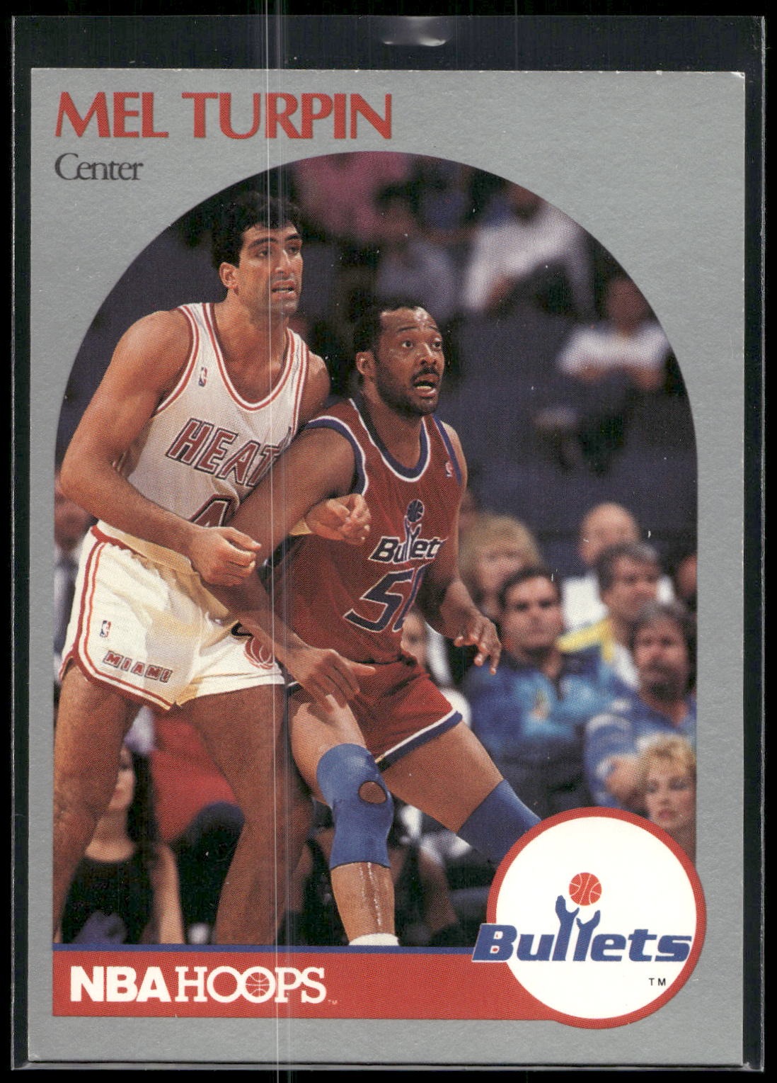 1990-91 Hoops #302 Mel Turpin