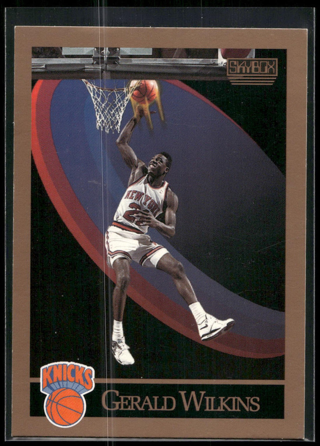 1990-91 SkyBox #197 Gerald Wilkins