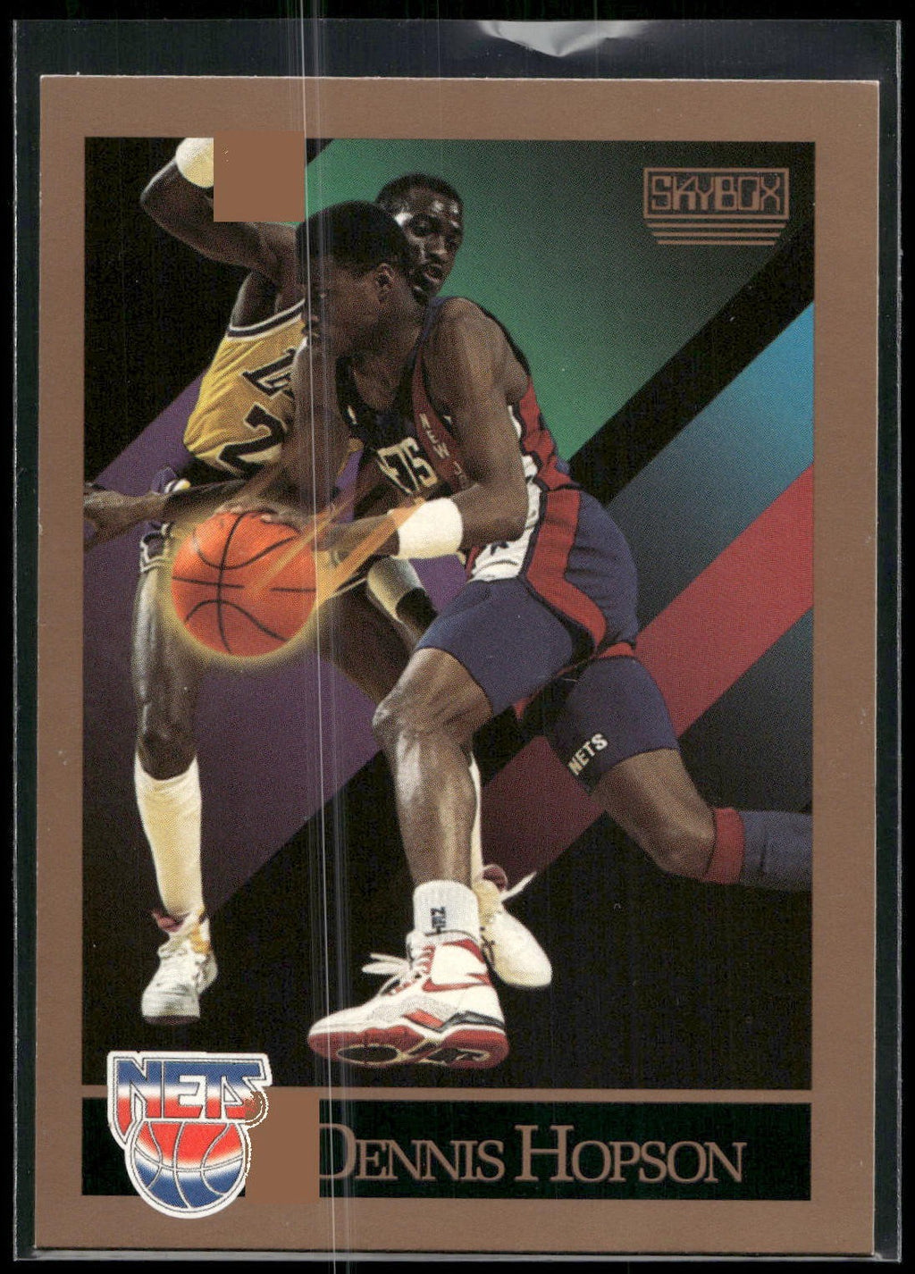1990-91 SkyBox #182 Dennis Hopson