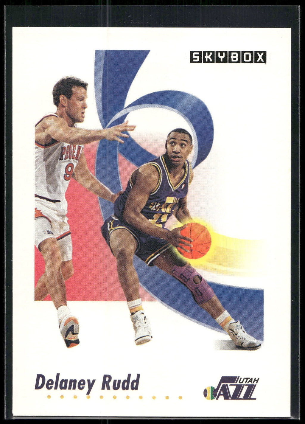 1991-92 SkyBox #284 Delaney Rudd