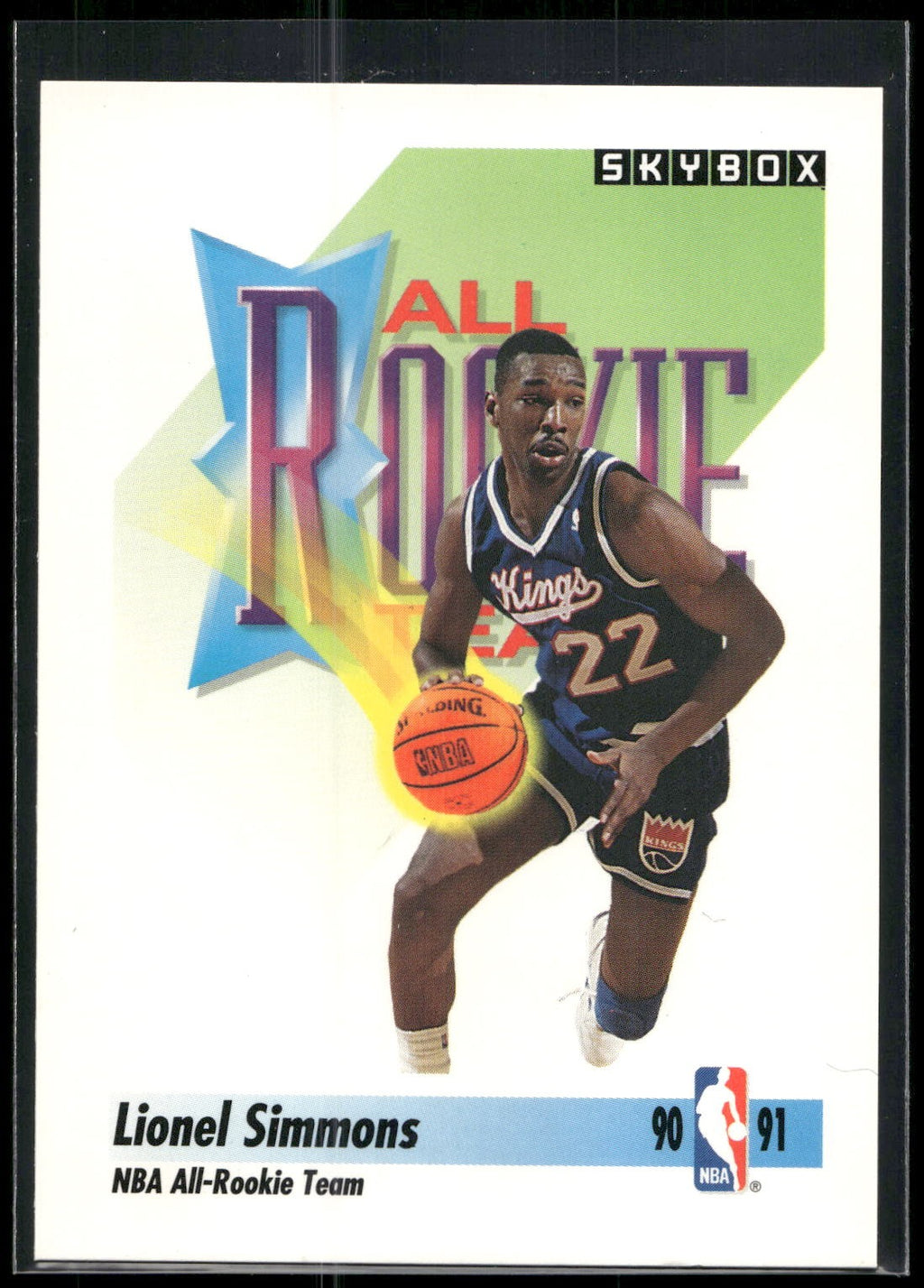 1991-92 SkyBox #319 Lionel Simmons