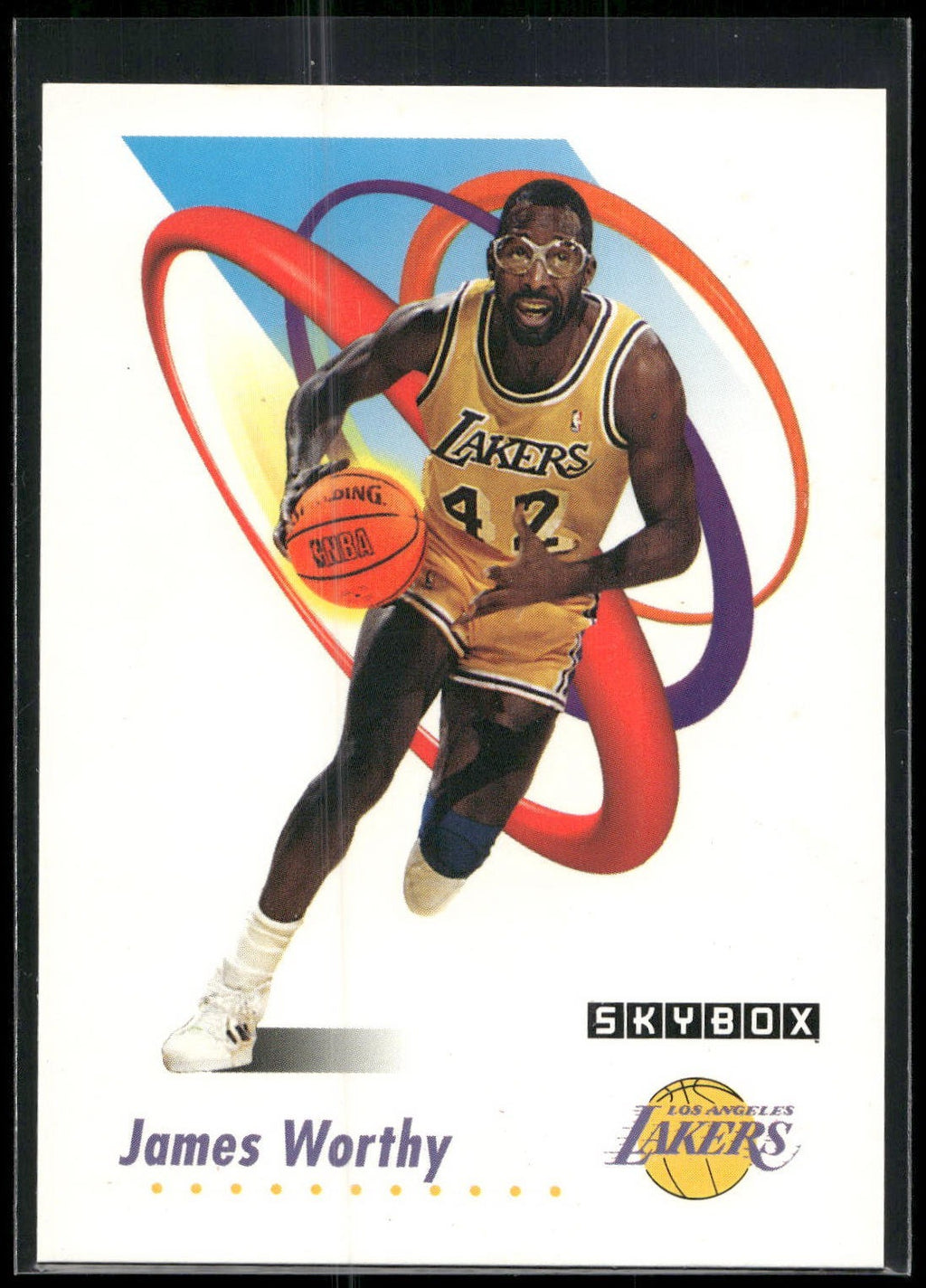 1991-92 SkyBox #143 James Worthy