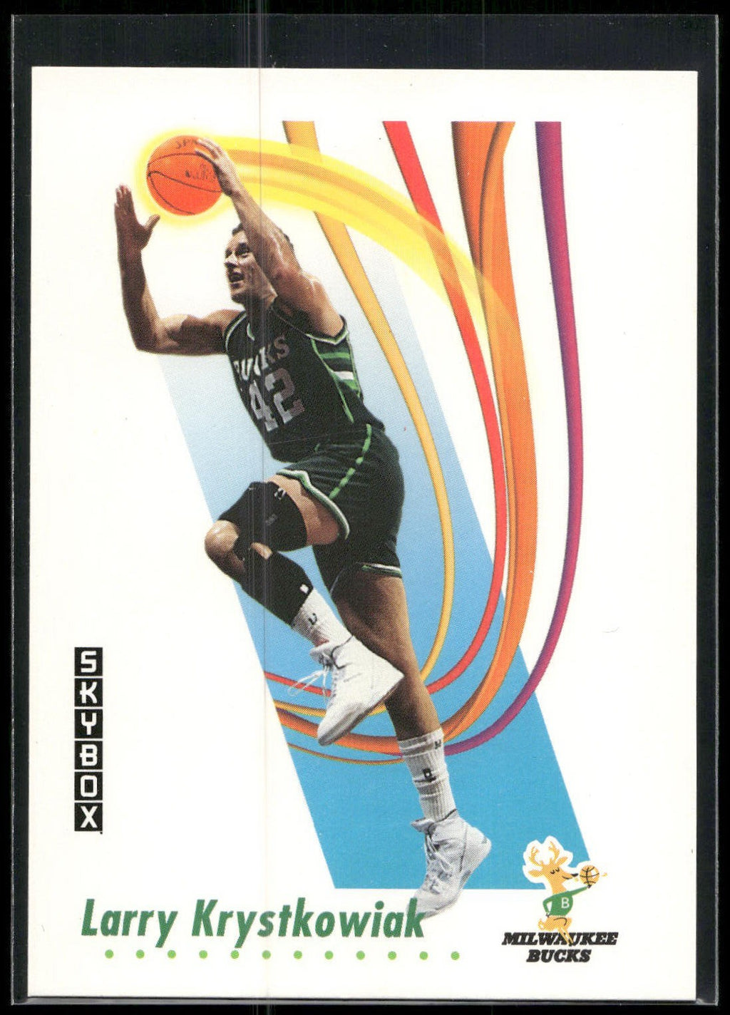 1991-92 SkyBox #159 Larry Krystkowiak