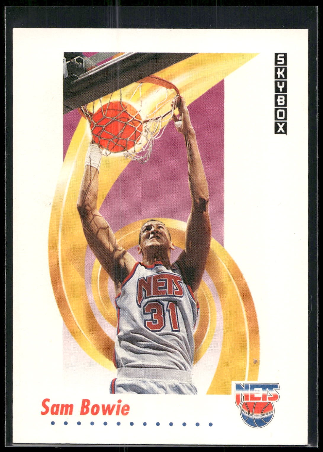 1991-92 SkyBox #178 Sam Bowie