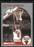 1990-91 Hoops #404 Dennis Hopson
