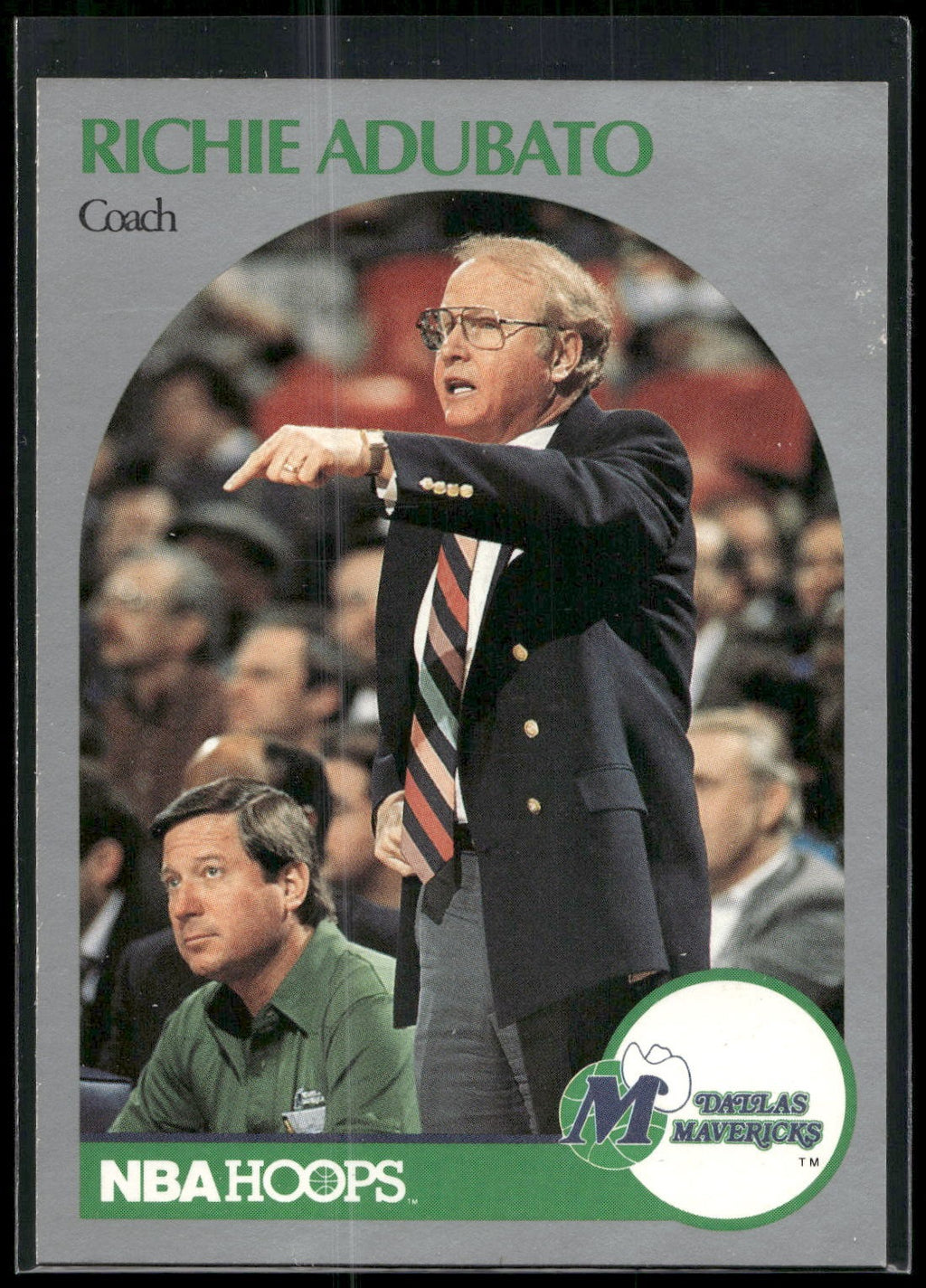 1990-91 Hoops #310 Richie Adubato