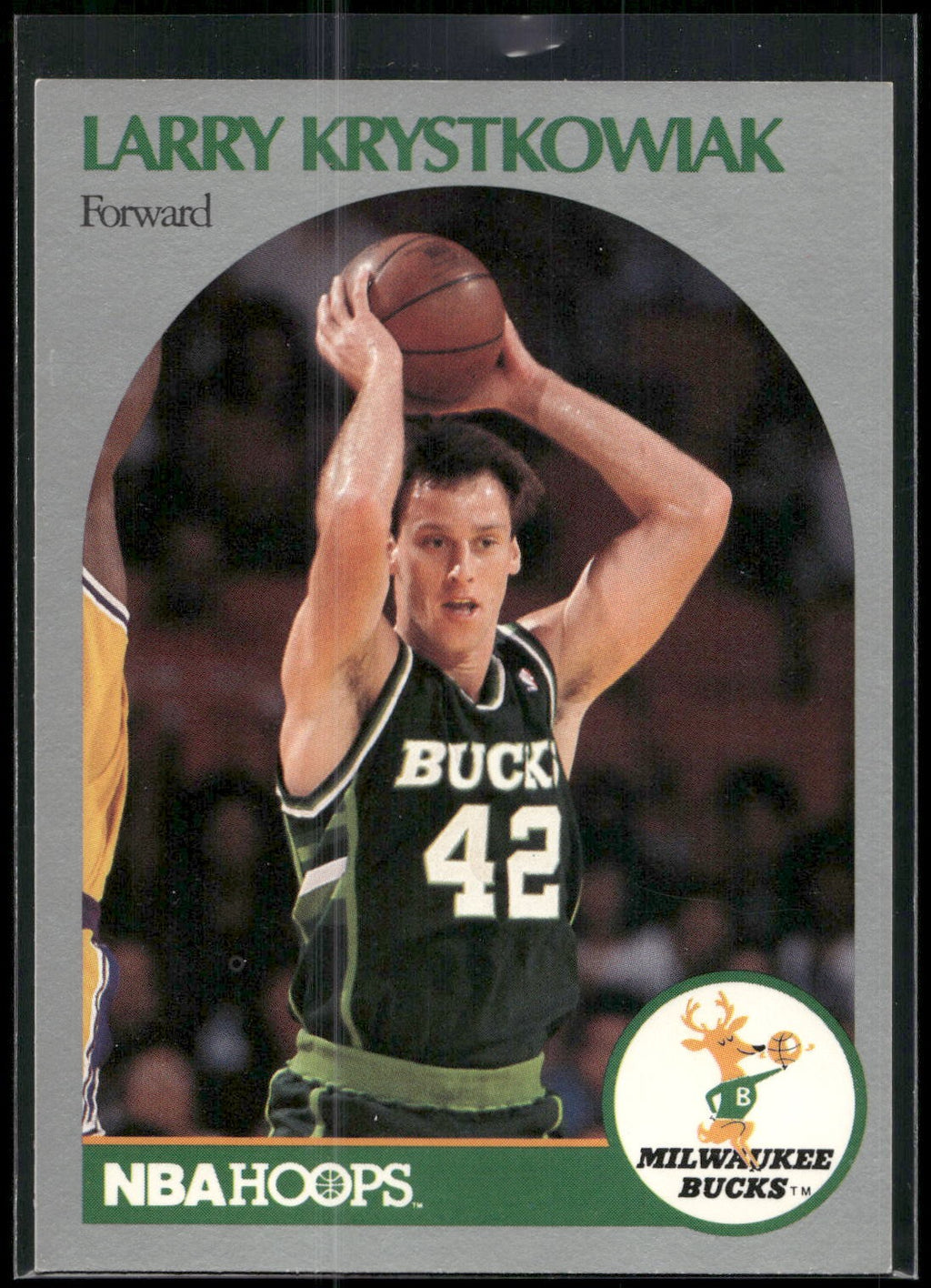 1990-91 Hoops #177 Larry Krystkowiak