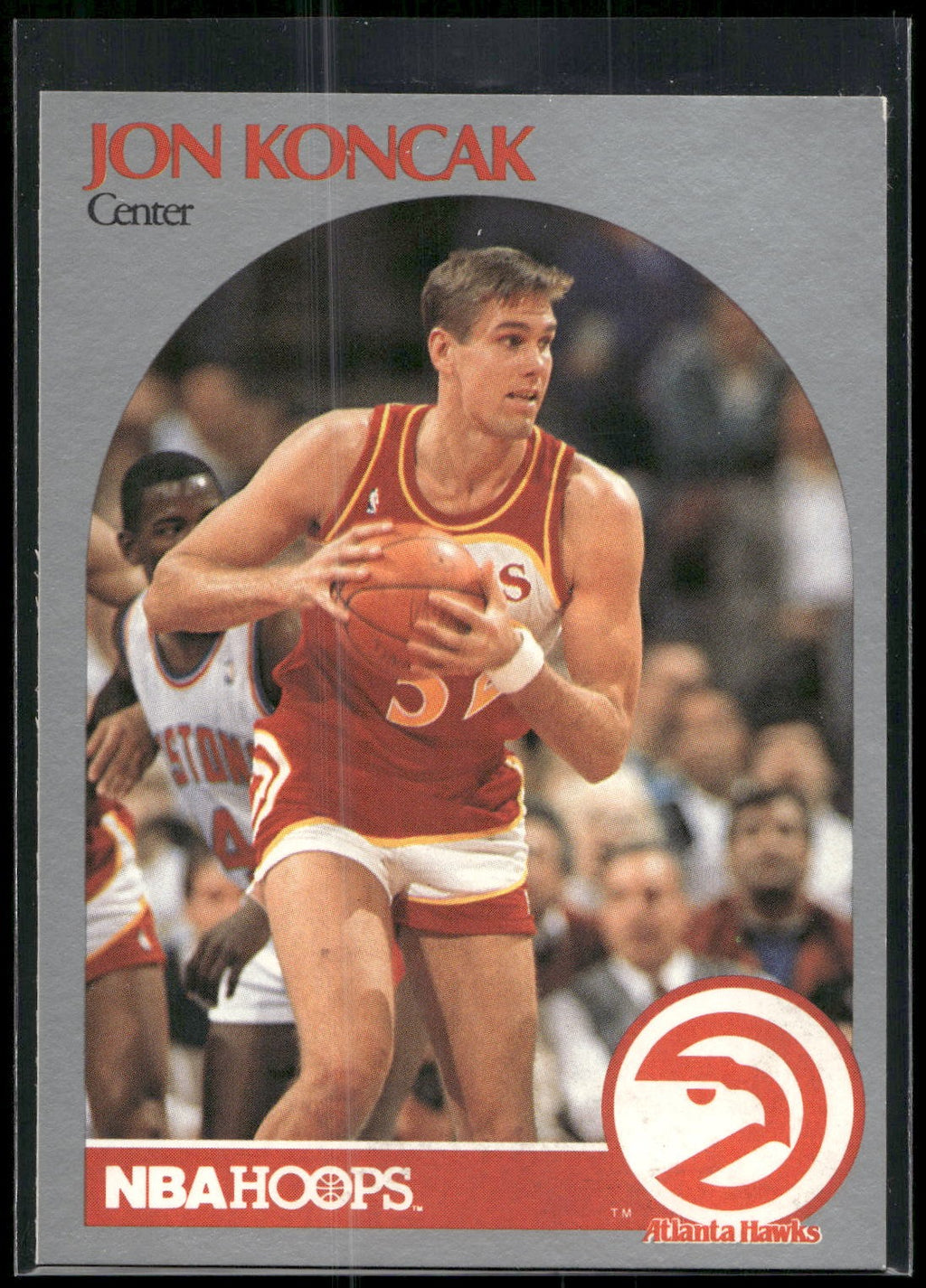 1990-91 Hoops #28 Jon Koncak