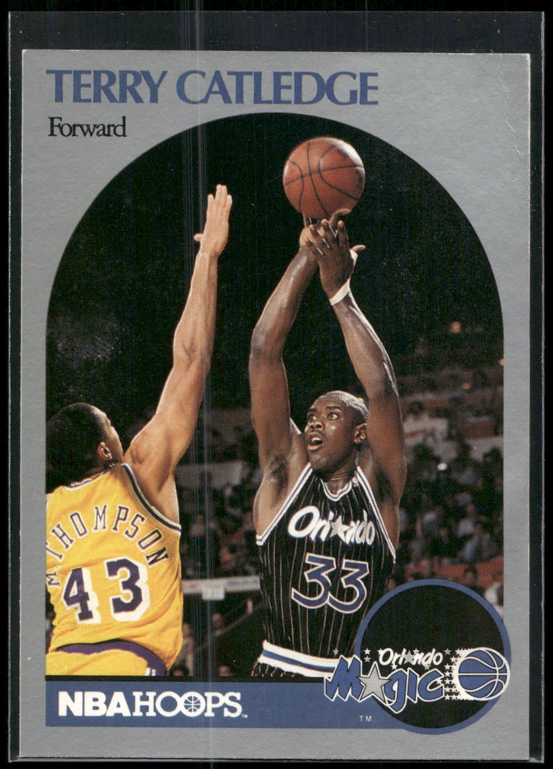1990-91 Hoops #216 Terry Catledge