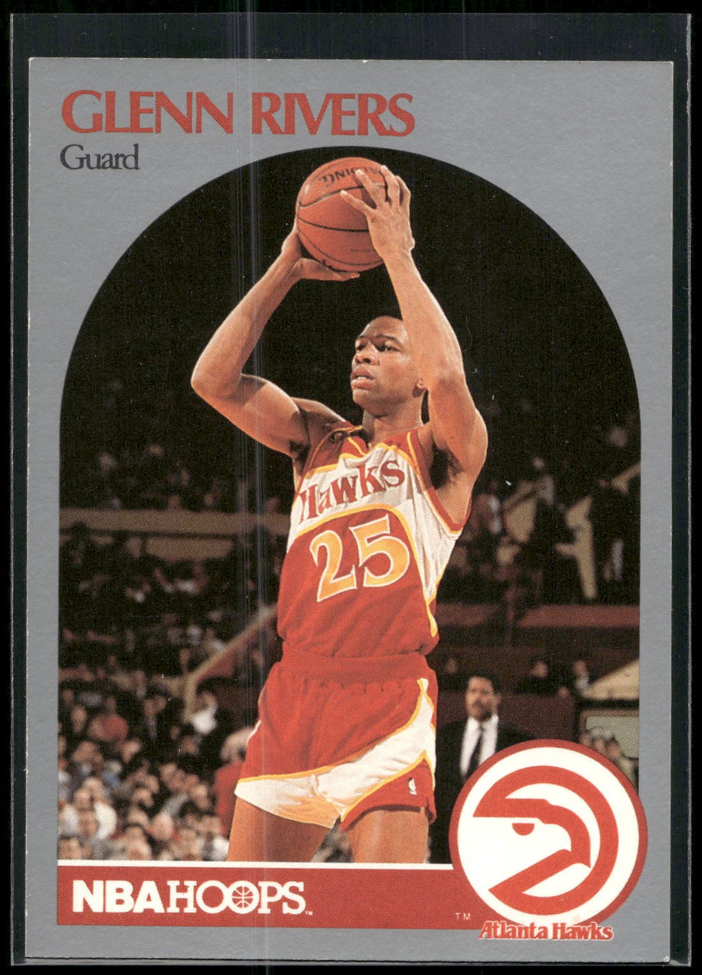 1990-91 Hoops #32 Glenn Rivers