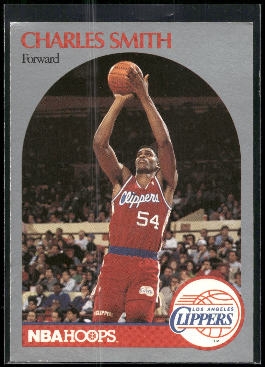 1990-91 Hoops #151 Charles Smith