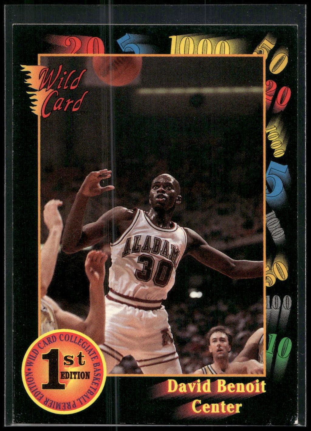 1991-92 Wild Card #12 David Benoit