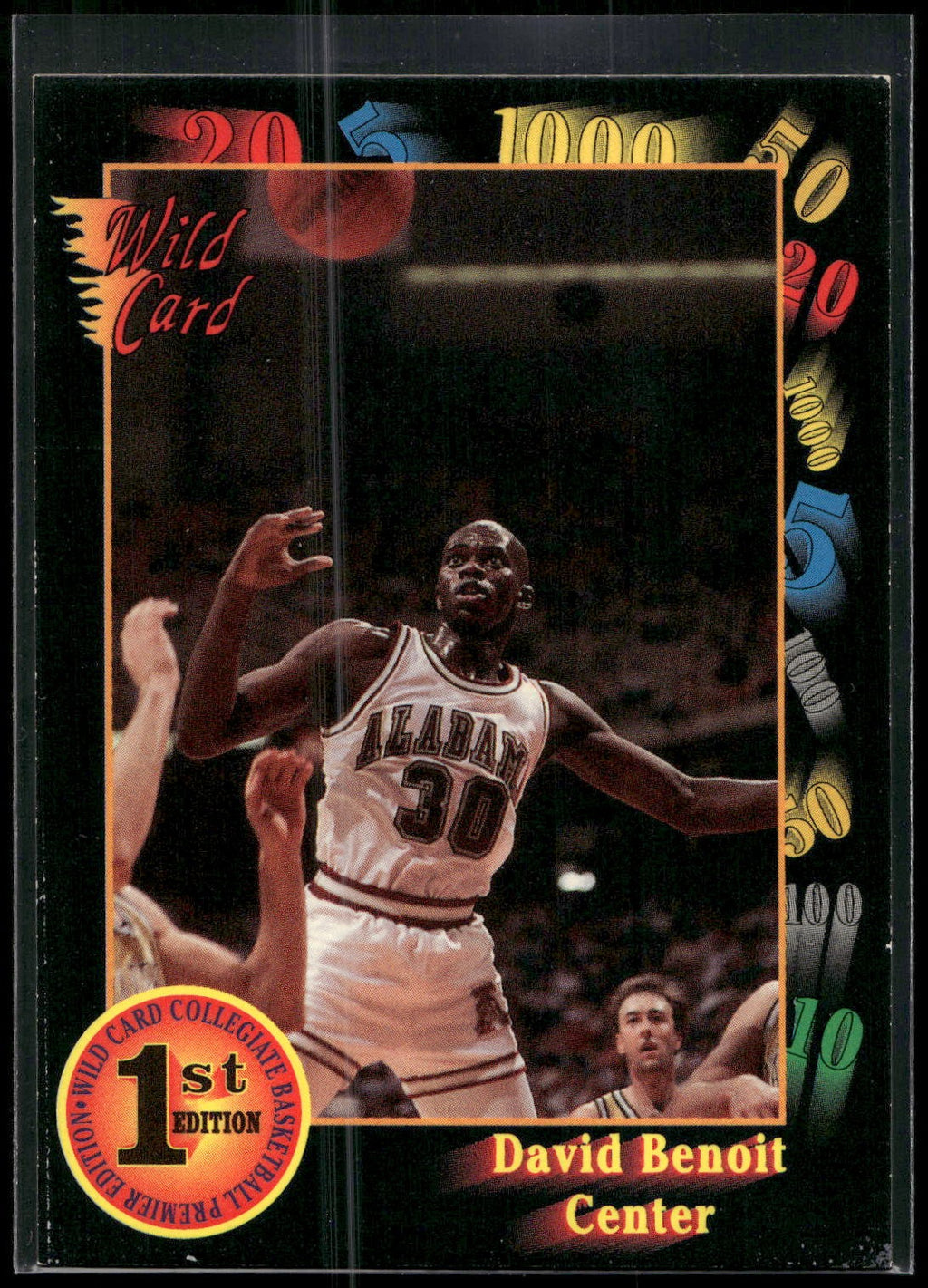 1991-92 Wild Card #12 David Benoit