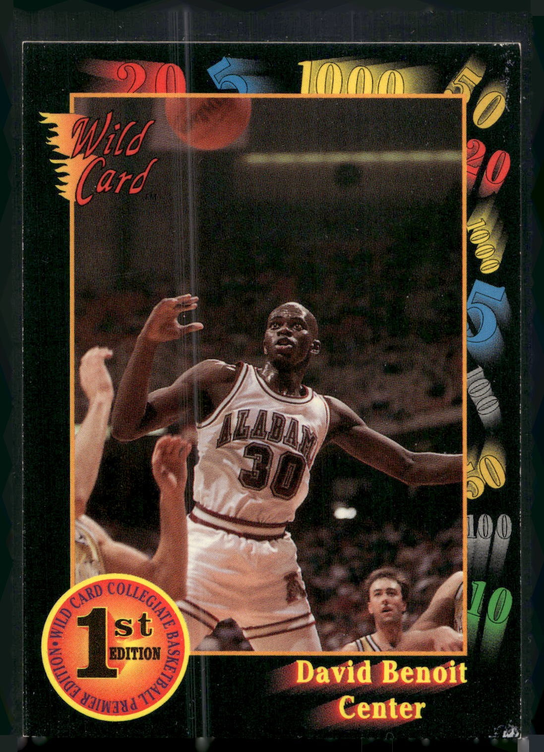 1991-92 Wild Card #12 David Benoit