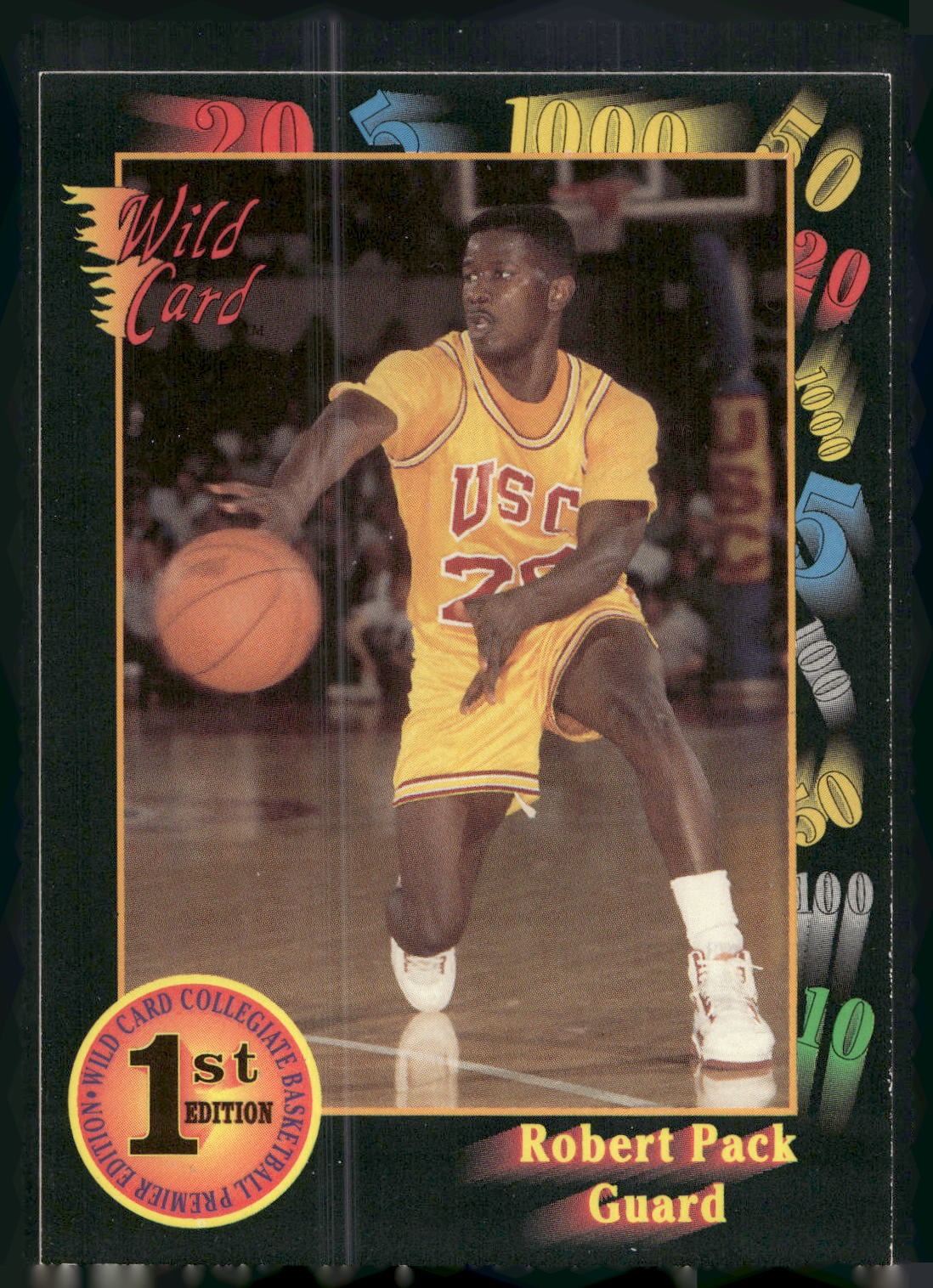 1991-92 Wild Card #17 Robert Pack