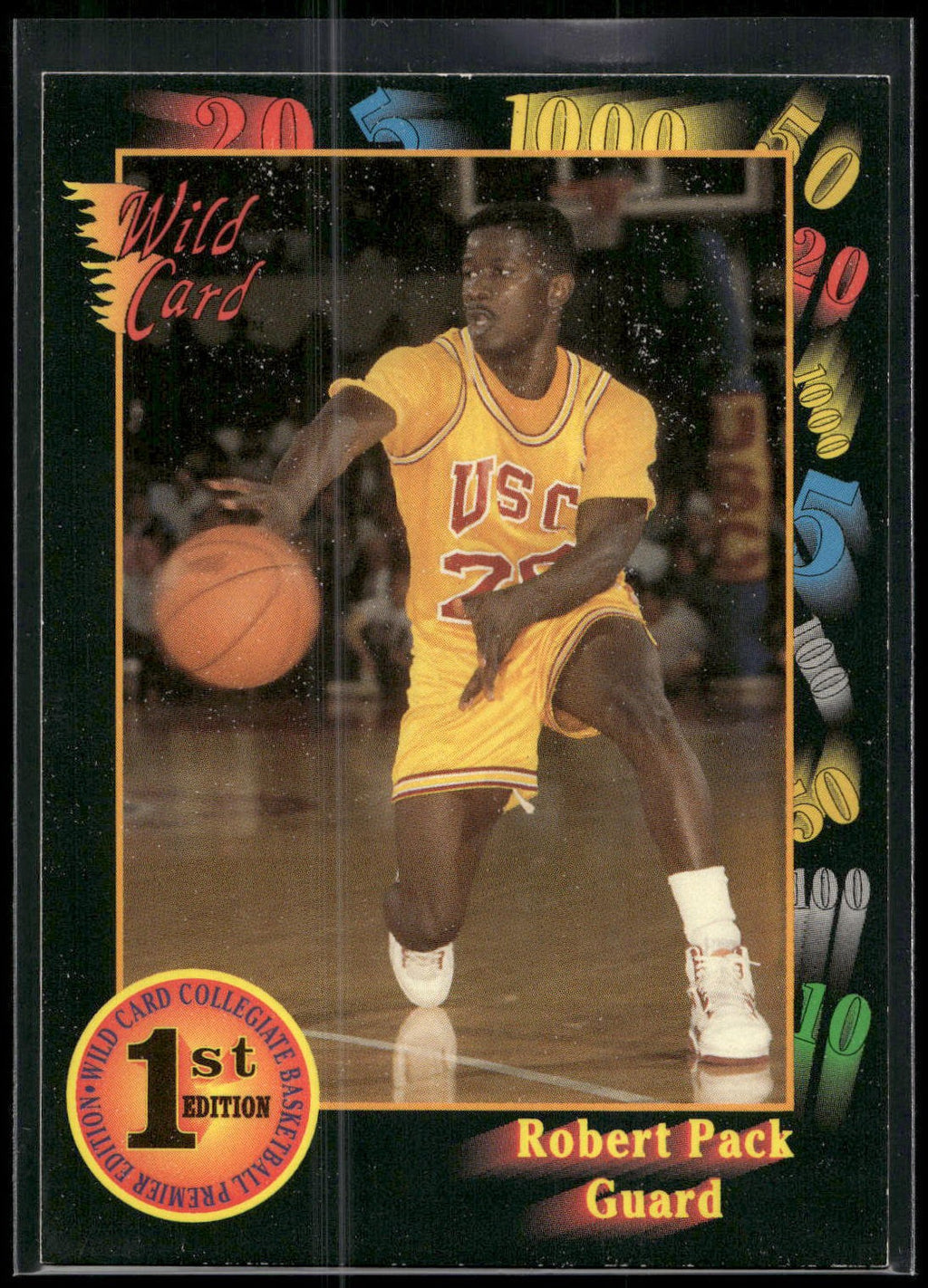 1991-92 Wild Card #17 Robert Pack