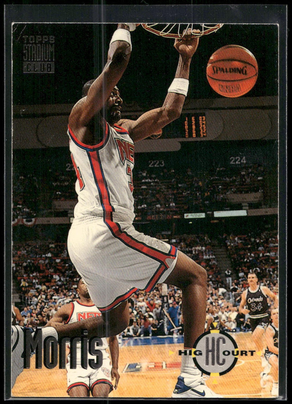 1993-94 Stadium Club #67 Chris Morris