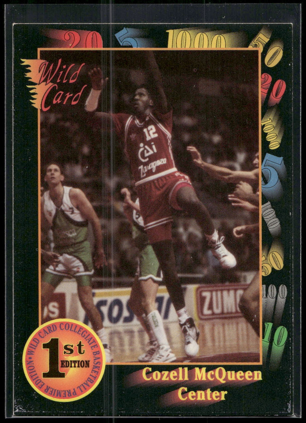 1991-92 Wild Card #11 Cozell McQueen